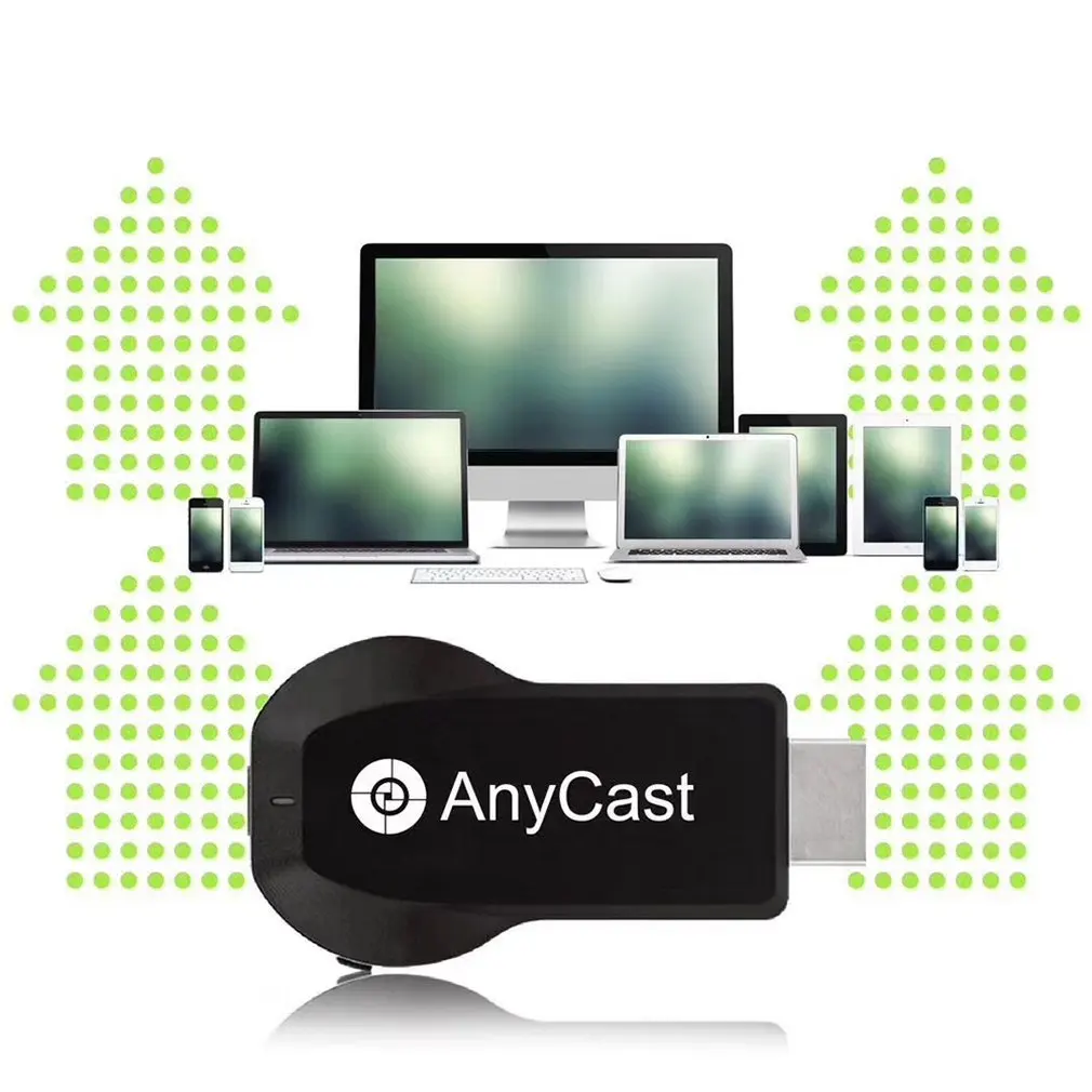 Anycast M100 без переключателя двухъядерный чип 4k беспроводной тот же экран Push Treasure беспроводной WiFi Дисплей приемник для ТВ-тюнера