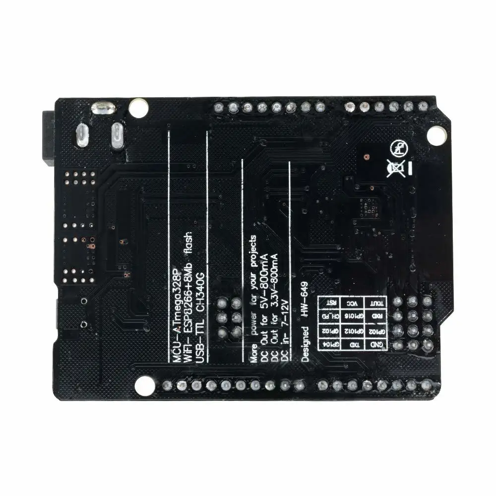 Для одного Esp8266 R3 Atmega328p 32 Мб памяти Usb Wifi-Ttl Ch340g Плата расширения для Arduino Uno Nodemcu Wemos D1, R2