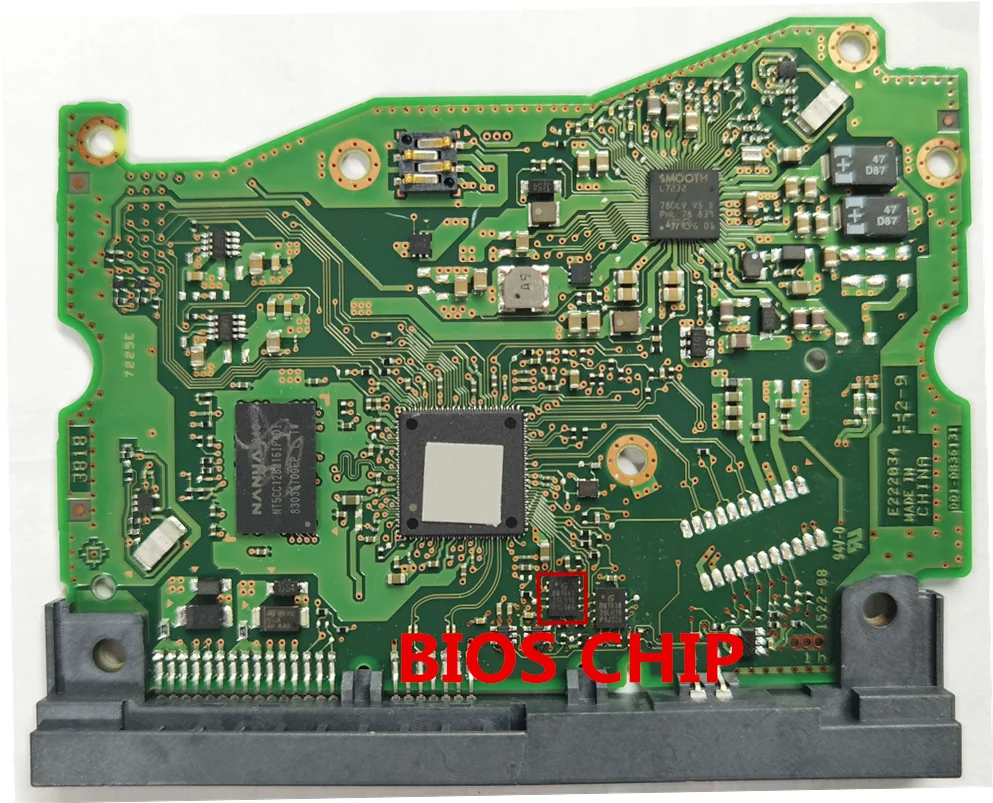 Placa de Circuito Pcb de Disco Rígido Western Digital 0b36130 Embutido e Digital 00custb36135. - Imagem 3
