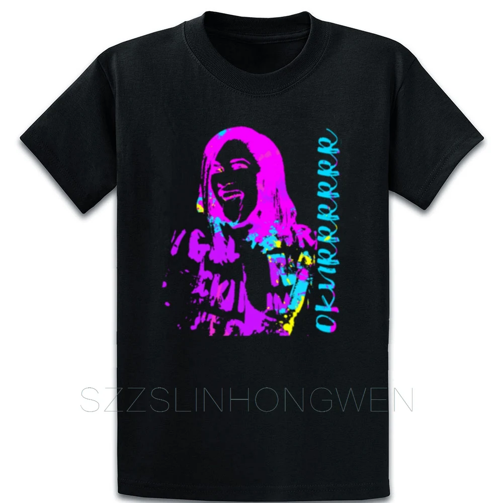 

Cardi B T Shirt Famous Funny Casual Cotton Summer Style Standard Letters Printed Over Size S-5XL Shirt