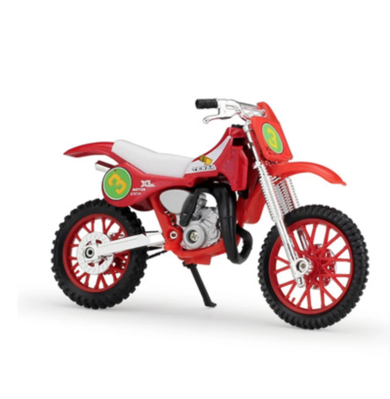 Welly 1/18 1:18 Масштаб Aprilia RSV4 Заводские Мотоциклы мотоциклы литые модели дисплей подарок на день рождения игрушки для мальчиков Дети - Цвет: Honda CR20R Red 3