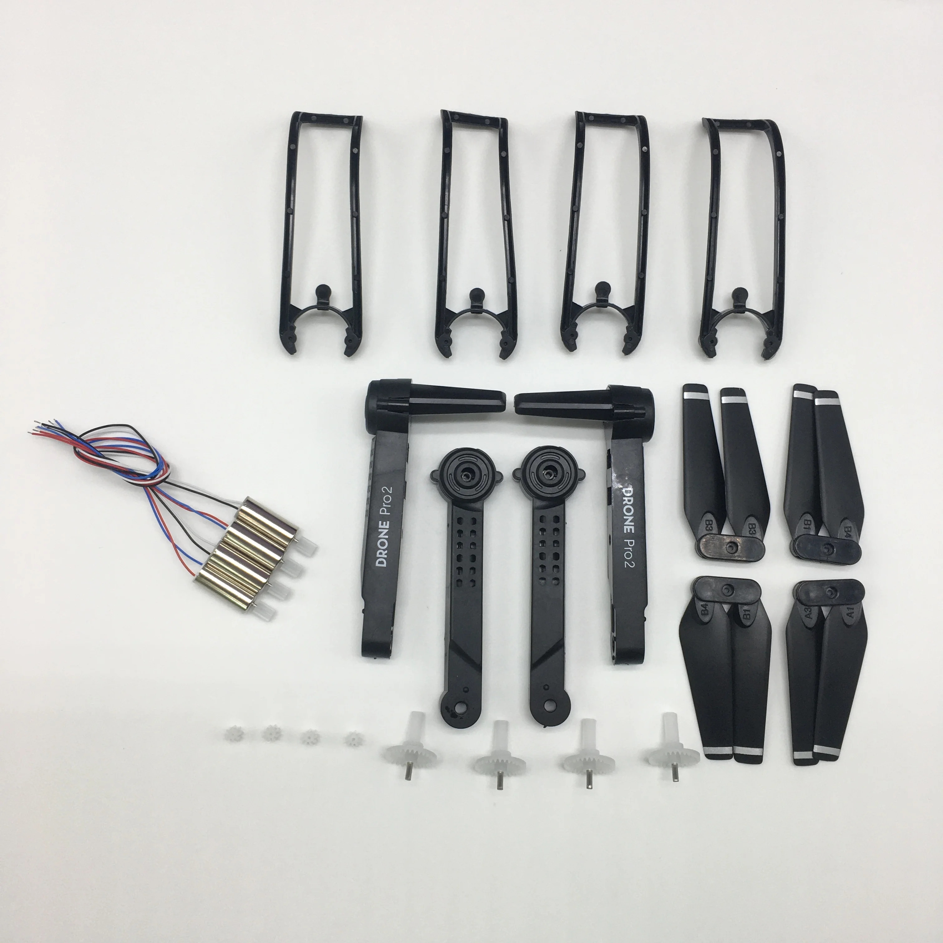 E99pro S70pro RC Drone Accessories Motors Engines Quadcopter Arm Propeller Blades Guard Gear Parts | Игрушки и хобби