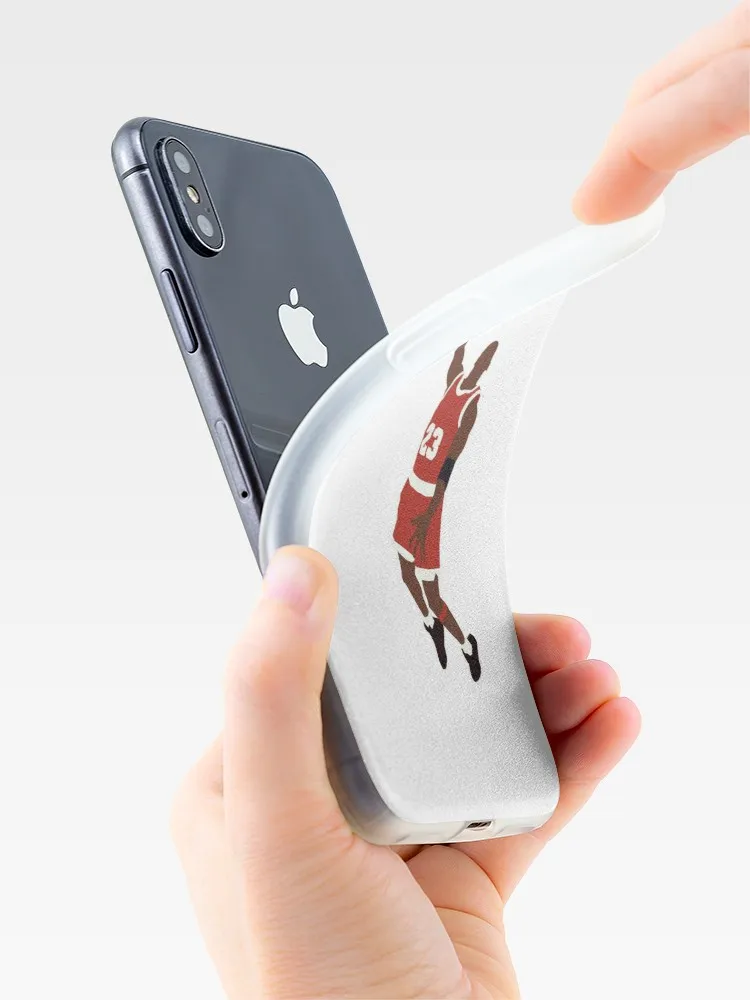 Майкл Джордан чехол для телефона для iphone X XS чехол для MAX XR для iphone 8 7 6S Plus Мягкий силиконовый прозрачный