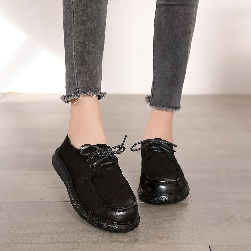VALLU/ г.; женская обувь на плоской платформе с круглым носком; женский мокасин ручной работы из натуральной кожи; винтажная женская повседневная обувь