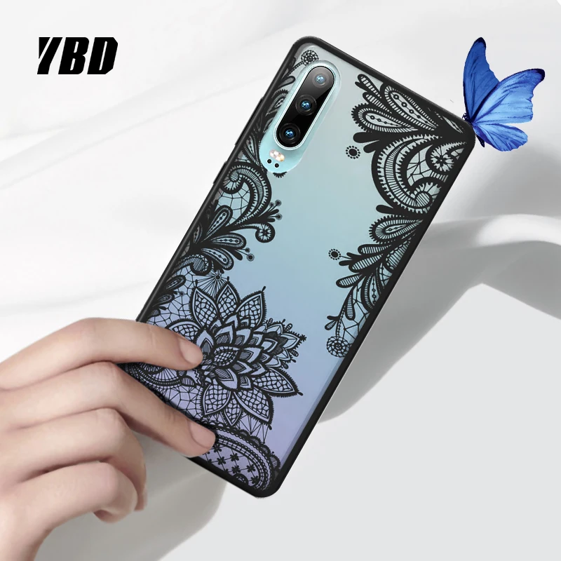 YBD кружевной чехол с цветами для samsung s8 s10 s9 Классический A50 A70 plus Lite S10E |