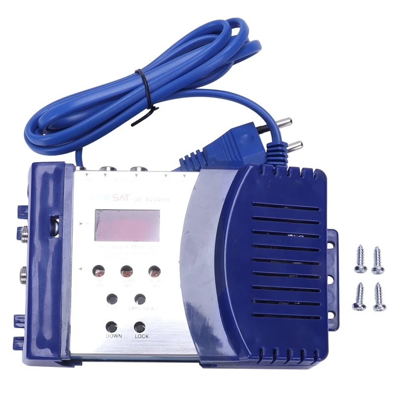 HDMI модулятор AV в РЧ конвертер VHF UHF PAL с CA ТВ Аудио режим подносителя для отеля ТВ системы ЕС разъем