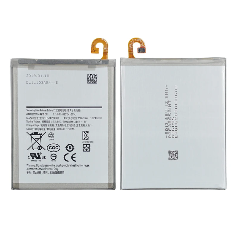 100% Оригинальная Аккумуляторная батарея для Samsung Galaxy A7 (2018) EB-BA750ABU/DS SM-A750F/DS A750F A750FN