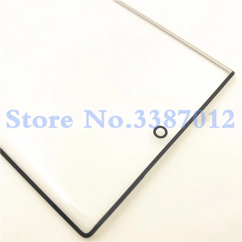 ЖК передняя внешняя стеклянная панель для samsung Galaxy Note 10 N970 и Note 10 Plus N975 сенсорный экран Замена переднего стекла объектива