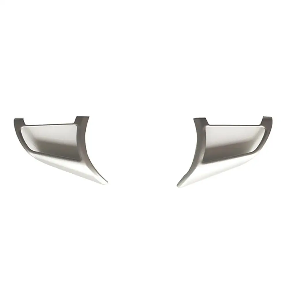 Dragonpad 2pcs For Nissan X-Trail Rogue- Interior Steering Wheel Button Cover Trim Car Styling Accessories