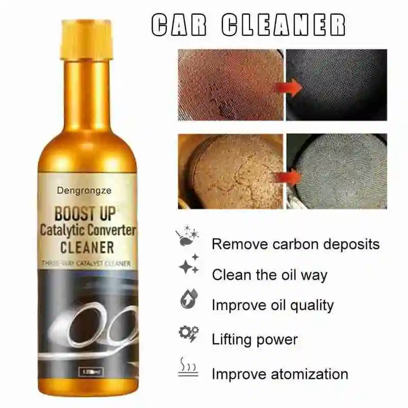 120ML Car Engine Catalytic Converter Cleaner Automobile Cleaner Catalysts Easy To Clean Engine Accelerators Booster