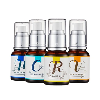 

HANAJIRUSHI Serum Series Skin Care Set Essence Set Serum Set Collagen Royal Jelly Hyaluronic Acid Vitamin-C 55ml*4pcs