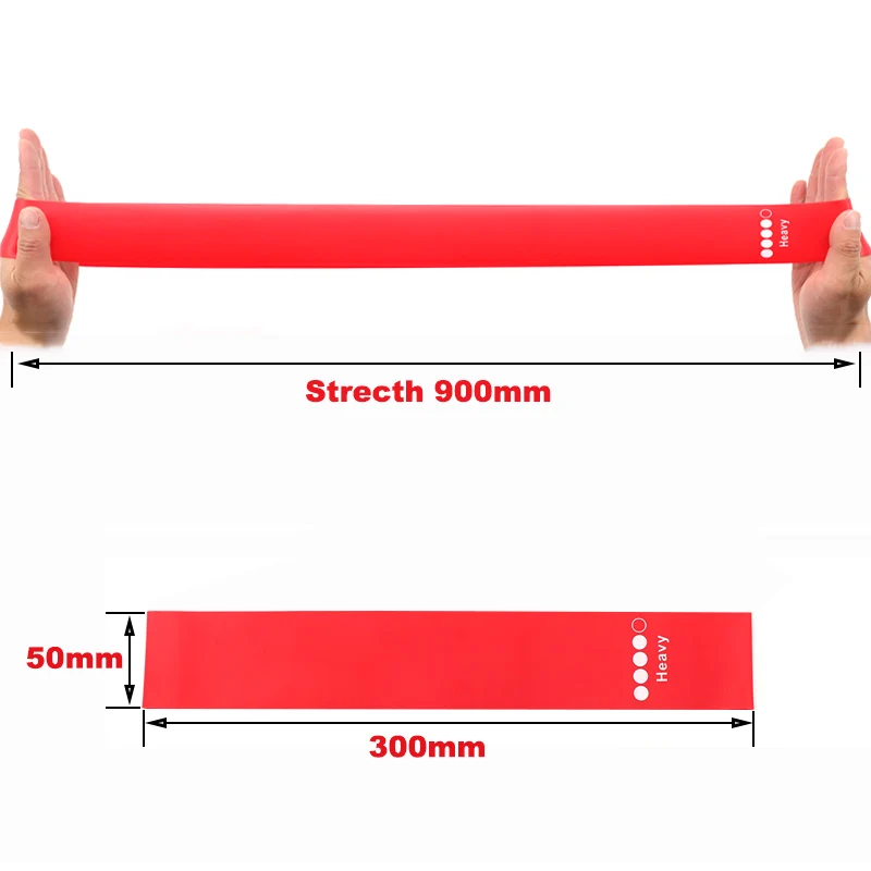 Portable Fitness Workout Equipment Yoga Crossfit Resistance Bands Training Gum Exercise Gym Strength Women Sports Ring