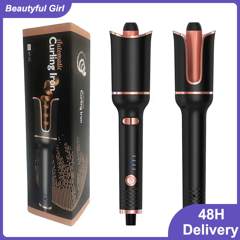 New Automatic Hair Curler Auto Hair Curling Iron Ceramic Rotating Air