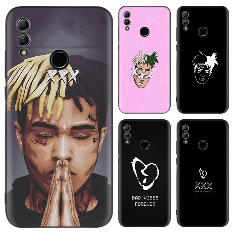 Xxxtentacion плохой черный чехол для huawei Honor 9X 8X Y9 фотоаппаратов моментальной печати 7S 7X9 10 Lite 8A Pro 20i Y5 Y6 Y7 мягкий чехол для мобильного телефона