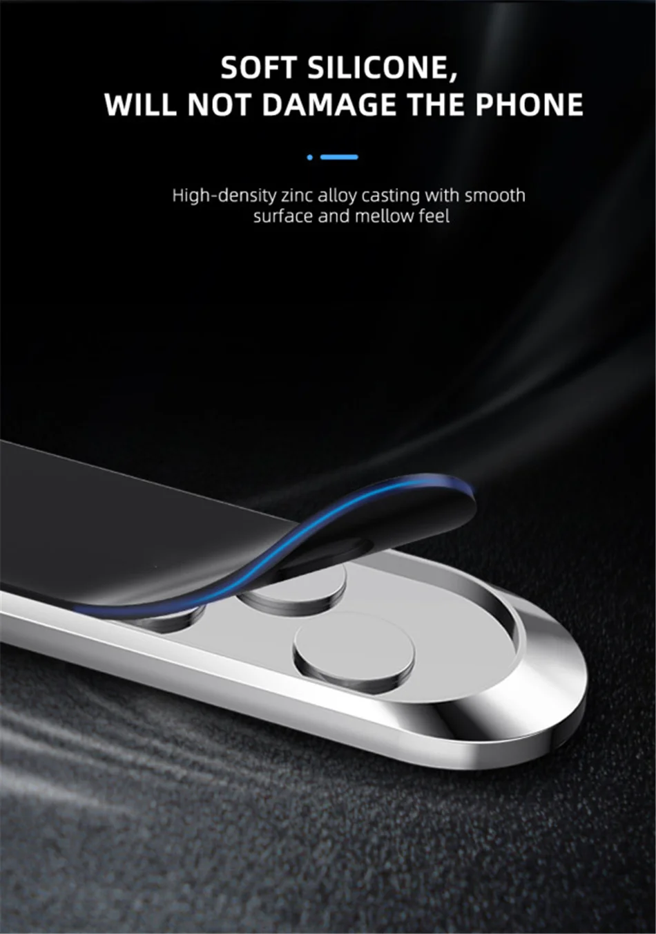 GTWIN мини полоса форма Магнитная автомобильная подставка для телефона для iPhone samsung Xiaomi цинковый настенный металлический магнит gps автомобильное крепление приборной панели