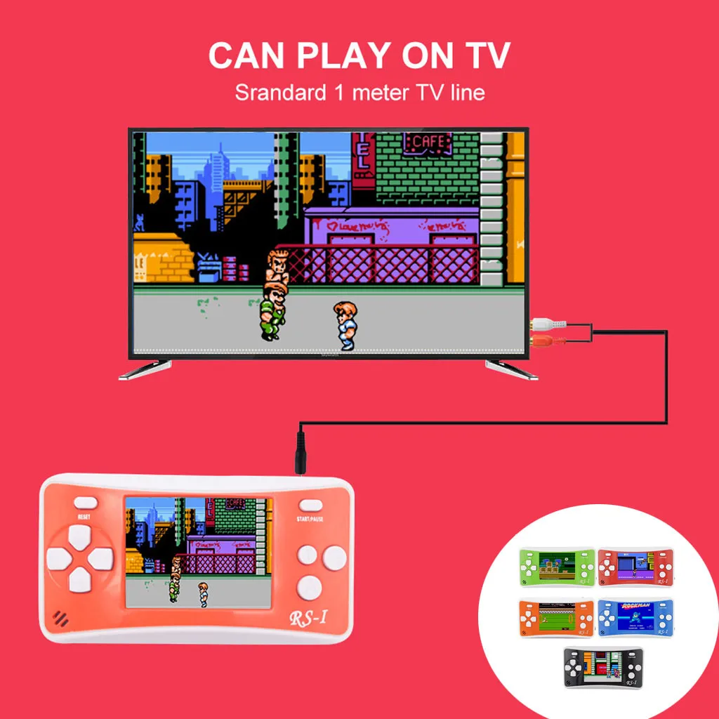 Portable Handheld Mini Video Console Children Gift 152 Classic Game