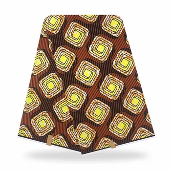 

African Wax Print Fabric Ankara Clothing Sewing Crafts Ankara wax print Kitenge fabric Sold by 6 Yards YBGSW-16