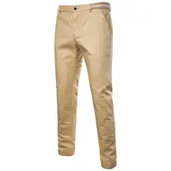 Новые стильные весенние повседневные обтягивающие мужские брюки облегающие мужские брюки тренд универсальные Молодежные Брюки K63
