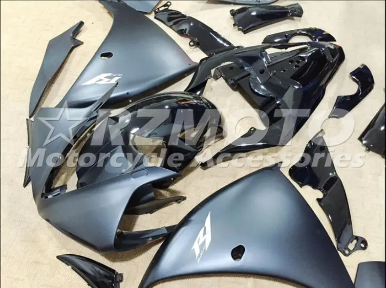 ABS форма мотоцикла Обтекатели подходят для Yamaha YZF-1000-R1 2009 2010 2011 09 10 11 обтекатель кузова набор пользовательский матовый черный