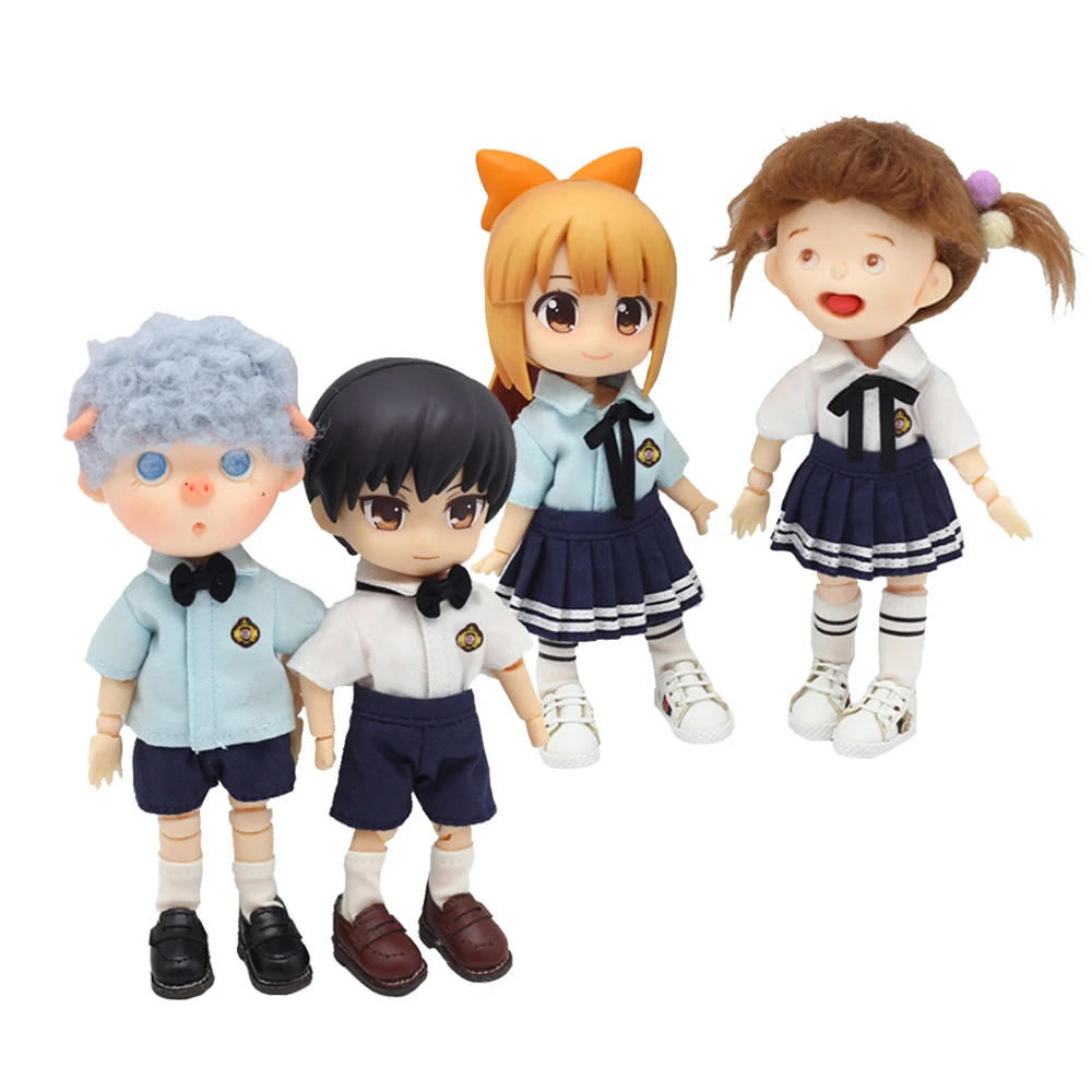 1/12 BJD кукла школьная форма комплект одежды для obitsu11 OB11 DOD YMY куклы платье игрушки