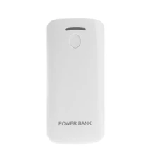 Чехол для внешнего зарядного устройства DIY 2x18650 с светодиодный фонариком X6HB