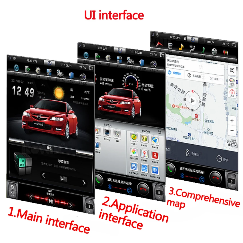 For Land Rover Discovery 4 2011~2016 Car radio Android multimedia player Car touch screen Navigation Support Carplay Bluetooth 5
