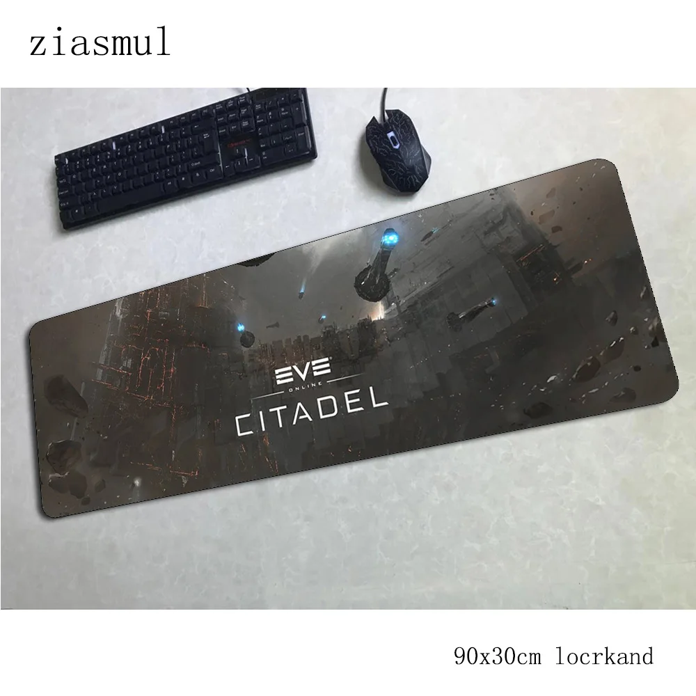 Игровой коврик для мыши eve online padmouse 900x300x3 мм, милый большой коврик для мыши, геймер, компьютерный стол, высококачественный коврик, notbook mousemate pc