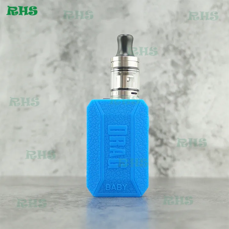 20 шт Горячее предложение! RHS силиконовый чехол с рукавом для Voopoo Drag Baby 1500mAh классический 10 цветов на выбор