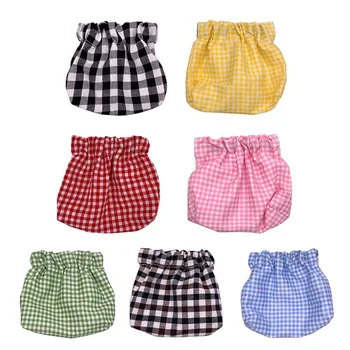 

Red Plaid Coin Purse Bus Bank Card Holder Case Make Up Bag Girls Mini Money Bag Children Coin Pouches Korea Simple Bags