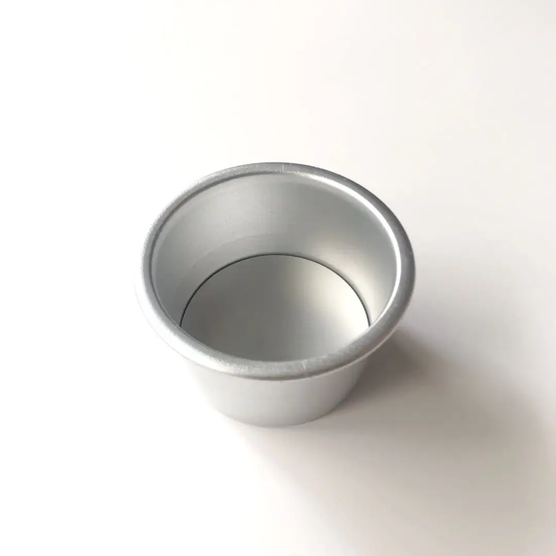 

3pc set mini cake mold baking mold With removable bottom helps you to do Pudding and small size cake food grade Aluminum Alloy
