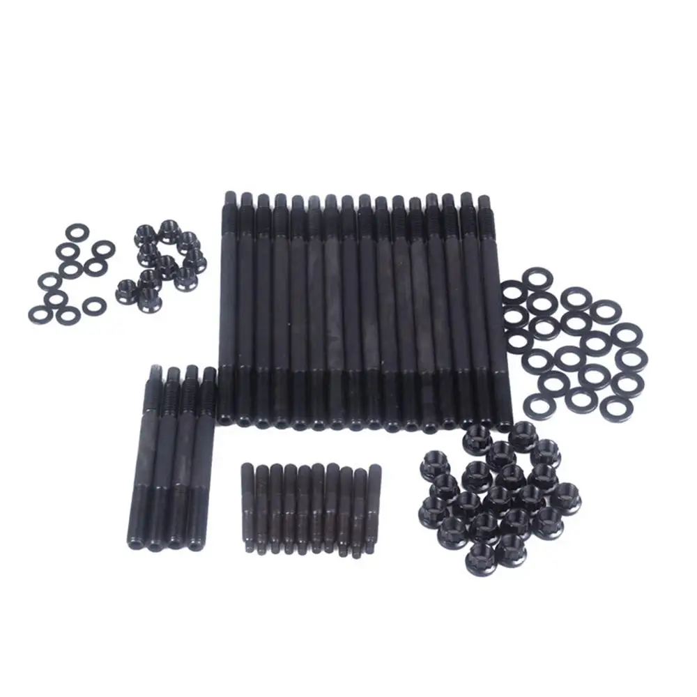 Стержень головки цилиндра набор для Chevy LS1 LS6 LS2 1997-2003 голова серьги-гвоздики сменный комплект 4.8L 5.3L 5.7L 6.0L 33380 LQ9