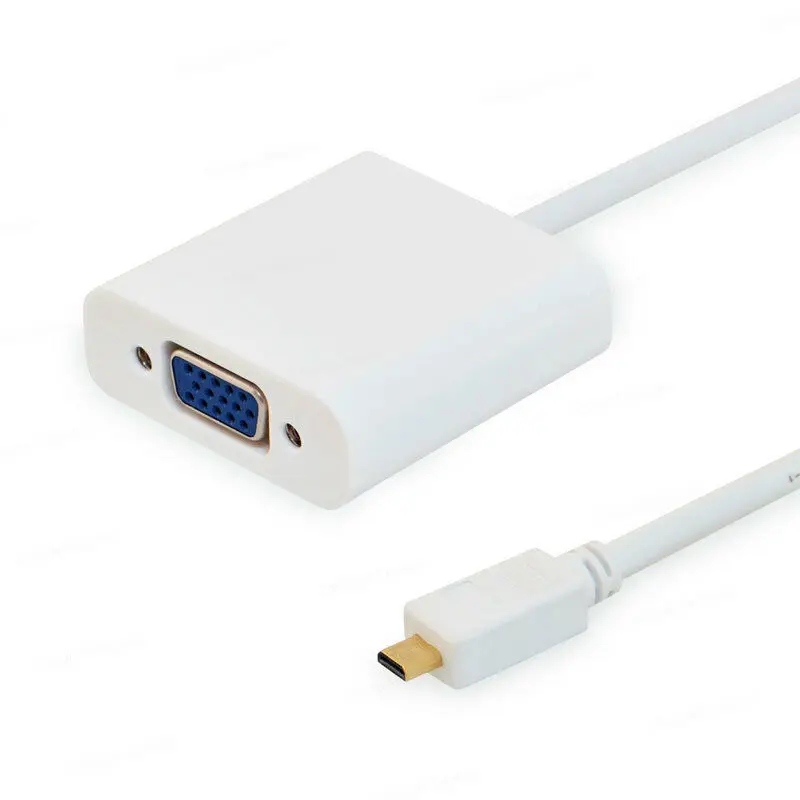 1080P HDMI к VGA адаптер цифро-аналоговый преобразователь кабель для Xbox PS4 ПК ноутбук ТВ коробка к проектору дисплей HD tv