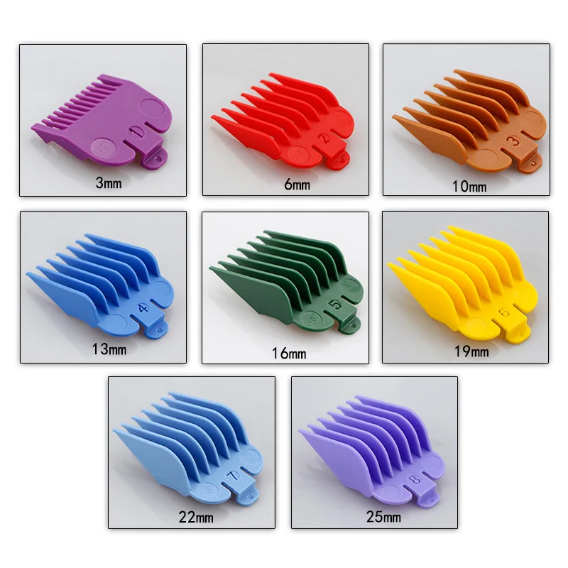 8 шт. универсальные направляющие для машинки стрижки волос|Расчески| |