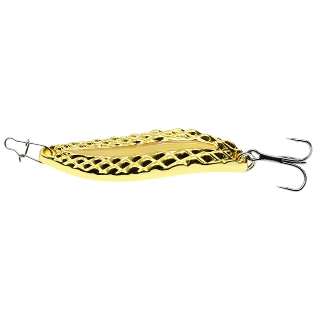 1pcs Metal 10g/15g/20g Fishing Lures Wobbler Spinner Bait Spoon Artificial Bass Hard Sequin Paillette Metal Steel Hook Lures NO9