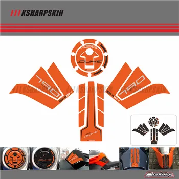 

ADESIVI 3D Sticker Decal Emblem Protector Tank Pad stompgrip For KTM DUKE790 DUKE 790 2017 2018