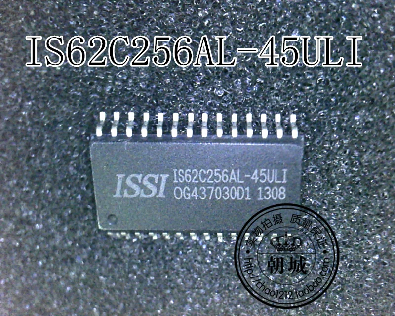 5 шт./лот IS62C256AL-45ULI IS62C256AL лапками углублением SOP-28