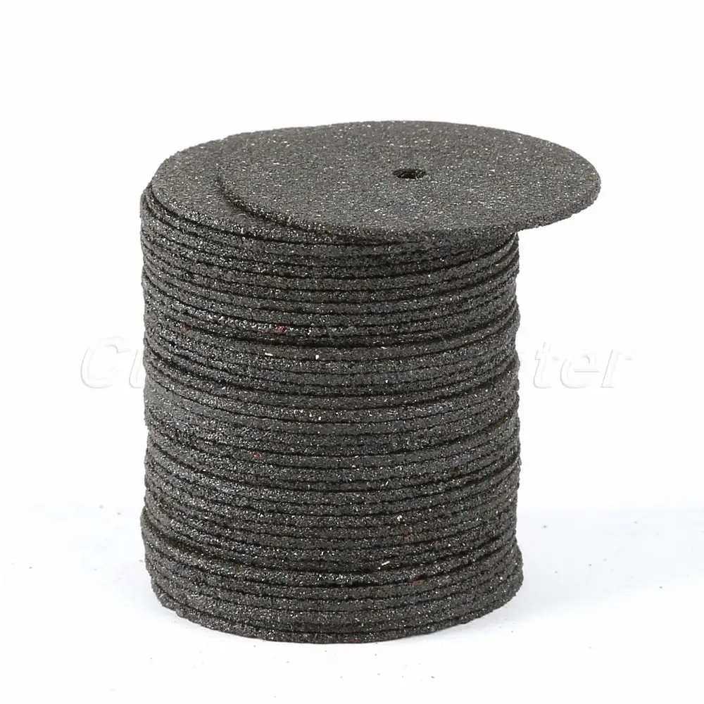 36 Discs Dremel Rotary Tool Cut Off Wheels Disc 24mm Reinforced with 1 Tube 0.6mm thick cut metal/plastic rotary tool cut wheels