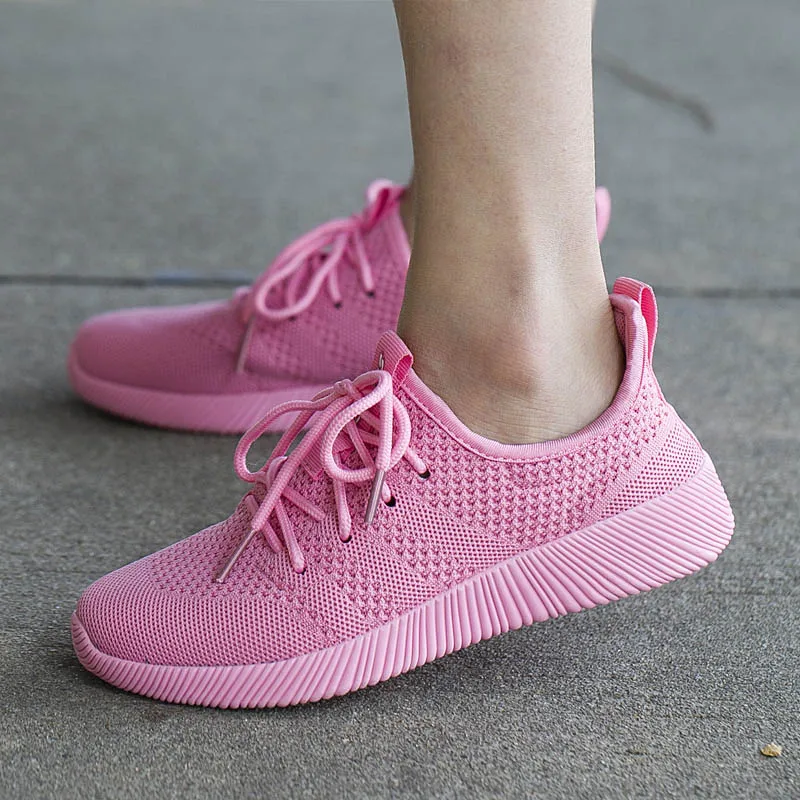 

Brand Female Sneakers Outdoor Woman Flats Summer Mesh Cusual Shoes for Women Cheaper Walking Shoes Flat Tenis Loafers