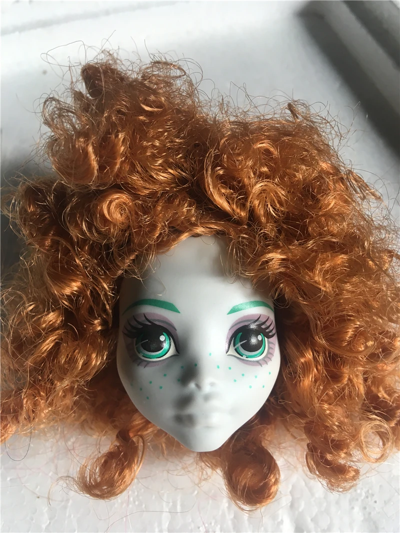 Редкая коллекция, голова куклы монстра, Хороший макияж, кукла, голова девушки, повязка, сделай сам, части игрушек, детский подарок на день рождения, Рождество, вечерние подарки