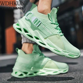 

Hot Women Sneakers Summer Mesh Breathable Light Street Fashion Couple Shoes Woman Casual Unisex Big Size 36-46 Tenis Feminino