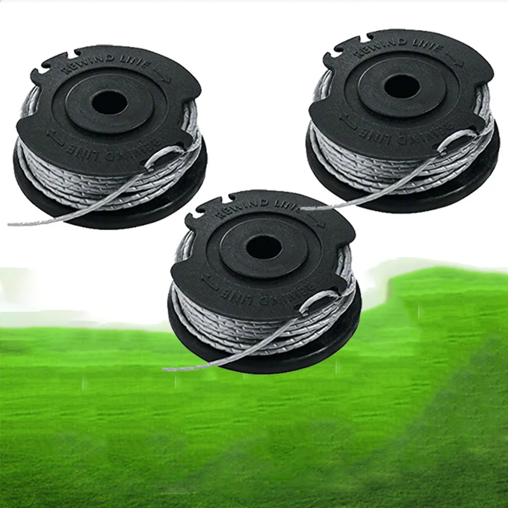 cordless leaf vacuum 3pcs Spool And Line For Ryobi RLT36 RLT36B RLT36C33 ART 23 26 SL Strimmer Trimmer Garden Tool Replacement леска для триммера hedge cutters for sale