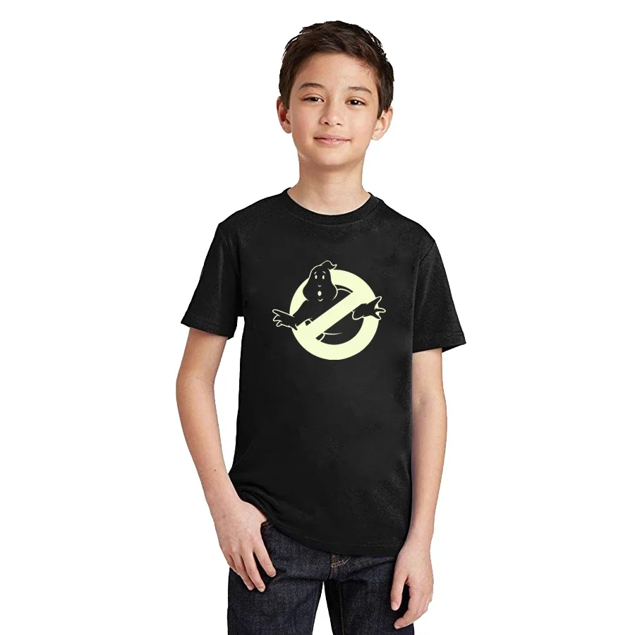 LYTLM Boys and Girls Old School Ghostbusters T Shirt Kids Stay Puft Funny Boy Clothes Baby Summer Top Funny Kids Tshirt Changing