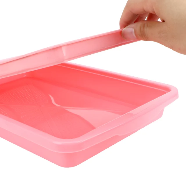 2 Rétegű Ültetési Edények Tányérbab Csírák Palántadoboz Növekvő Palánták Óvodai Tálca Kertészeti Hidroponikus Rendszer - Image 4