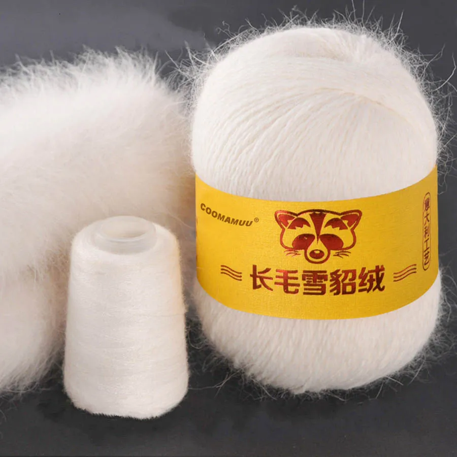 Длинная плюшевая кашемировая пряжа для ручного вязания 50 г + 20 г|hand knitting yarn|knitting