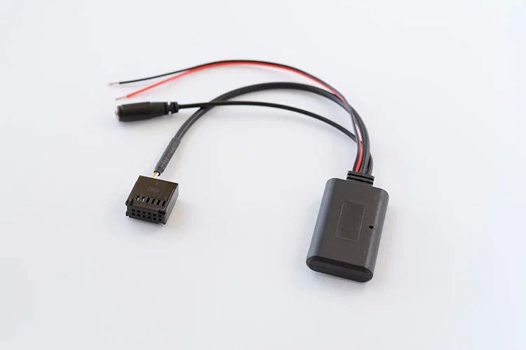 Автомобильный Bluetooth AUX адаптер беспроводной аудио телефонный звонок Hands Free микрофон для Ford Mondeo Focus C-Max Fiesta Fusion 6000CD