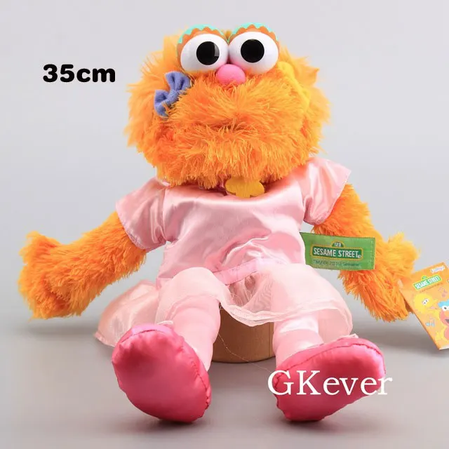 21-35 см кукольная кукла Улица Сезам из мультфильма Элмо Оскар печенье большая птица плюшевые игрушки кукольная кукла для детей подарок на день рождения - Цвет: 35cm