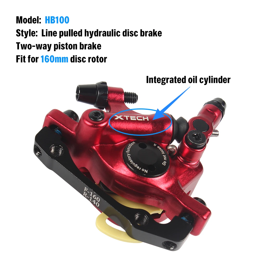 ZOOM HB100 Гидравлический дисковый тормоз MTB тормоз для дорожного велосипеда передние и задние суппорты передние и задние наборы для горного велосипеда тормозные комплекты