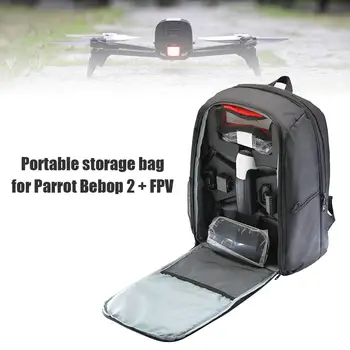 

Outdoor Traveling Drone Backpack Handbag Pouch Kits for Parrot Bebop 2 Power FPV Adjustable Shoulder Strap Cushion Weight
