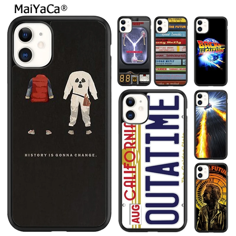 MaiYaCa Назад в будущее VHS чехол для телефона iPhone 5 SE 6s 7 8 plus X XR XS 11 12 pro max Samsung Galaxy S7 S8 S9 S10
