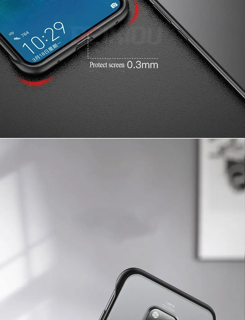 Чехол mate 20 для huawei mate 20X5G, матовый безрамочный чехол для huawei mate 20 Pro, противоударный чехол без оправы, бесплатный ремешок